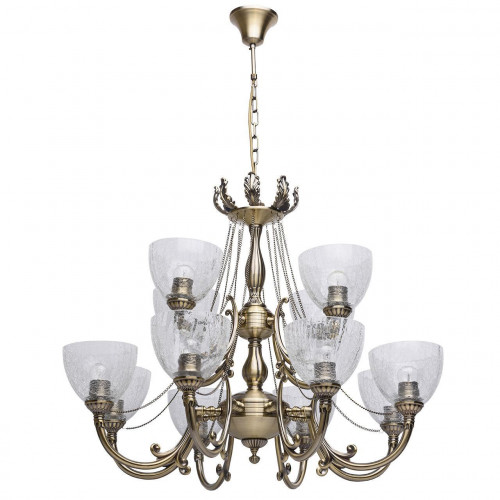 подвесная люстра mw-light аманда 481011712 бронза в Кургане