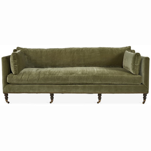 диван madeline sofa прямой зеленый в Кургане