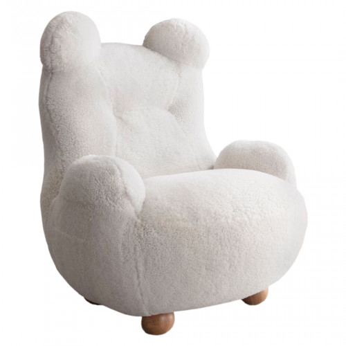 кресло baby bear белое в Кургане