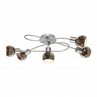 потолочная люстра arte lamp illusione a6125pl-5ss в Кургане