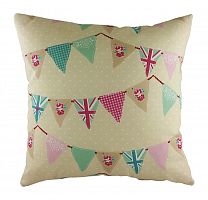 подушка с принтом bunting pink в Кургане