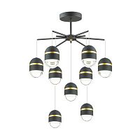 подвесная светодиодная люстра odeon light minion 4118/45cl в Кургане