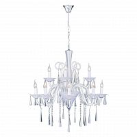 дизайнерская подвесная люстра spot light rosano 5193120 белая в Кургане