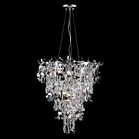 подвесная люстра crystal lux romeo sp10 chrome d600 в Кургане