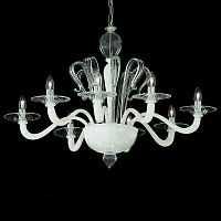 подвесная люстра ideal lux sogno sp8 bianco в Кургане