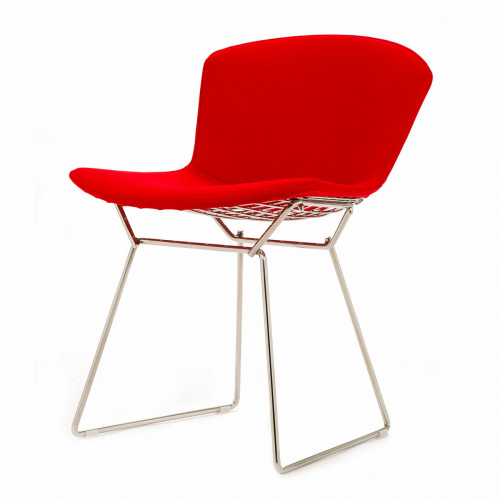 стул bertoia с обивкой красный в Кургане