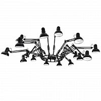 подвесная люстра kink light морено 07558-16 черная в Кургане