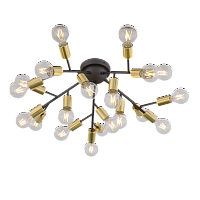 потолочная светодиодная люстра st luce foglione sl437.402.20 в Кургане