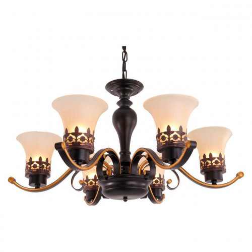 подвесная люстра toplight florence tl7490d-06bl в Кургане