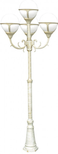 садово-парковый светильник arte lamp monaco a1497pa-4wg в Кургане