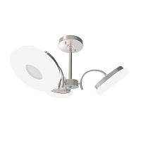 потолочная светодиодная люстра idlamp frittelle 107/3pf-ledwhitechrome в Кургане