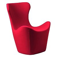 кресло papilio lounge chair красное в Кургане