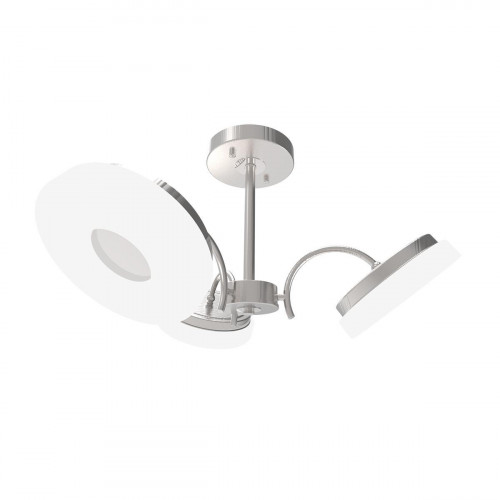 потолочная светодиодная люстра idlamp frittelle 107/3pf-ledwhitechrome в Кургане
