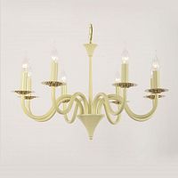 подвесная люстра lucia tucci messina 1890.8 cream white в Кургане
