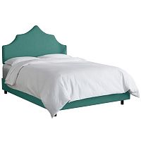 кровать двуспальная 180х200 бирюзовая camille light teal в Кургане