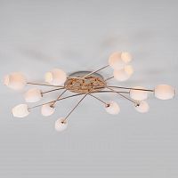 потолочная люстра eurosvet tulip 30135 золото в Кургане