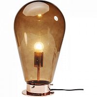 лампа настольная bulb коричневая в Кургане