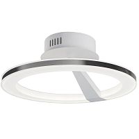потолочный светодиодный светильник idlamp jenevra 397/40-ledwhitechrome в Кургане