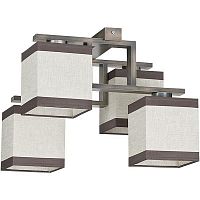 потолочная люстра tk lighting 409 lea gray 4 в Кургане