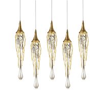 подвесной светильник goddess tears 5 gold от delight collection в Кургане