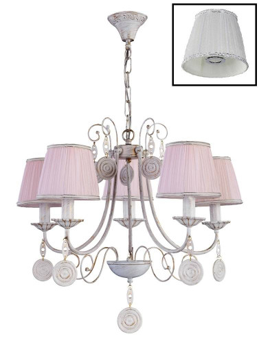 подвесная люстра crystal lux emilia sp5 в Кургане