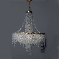 люстра ex02-5 от delight collection прозрачная/золото в Кургане