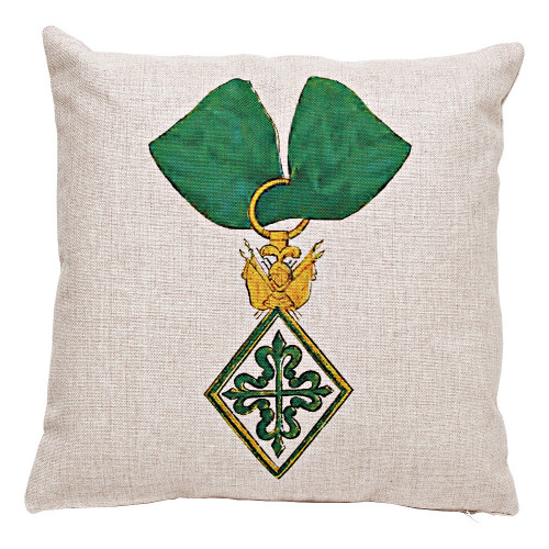 декоративная подушка «рыцарский орден алька́нтара, испания» в Кургане