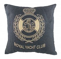подушка с гербом королевского royal yacht club denim в Кургане