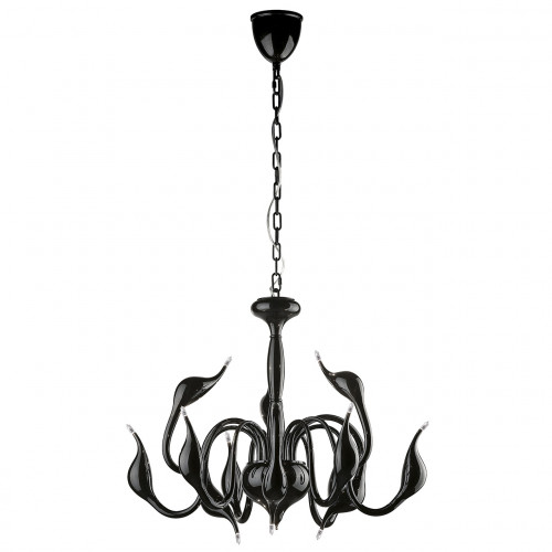 подвесная люстра lightstar cigno collo bk 751127 в Кургане