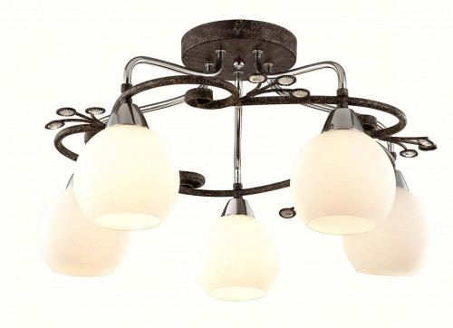 потолочная люстра lumion sivilla 2851/5c белая в Кургане
