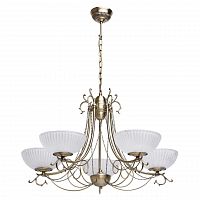 подвесная люстра mw-light фелиция 347017605 белая в Кургане