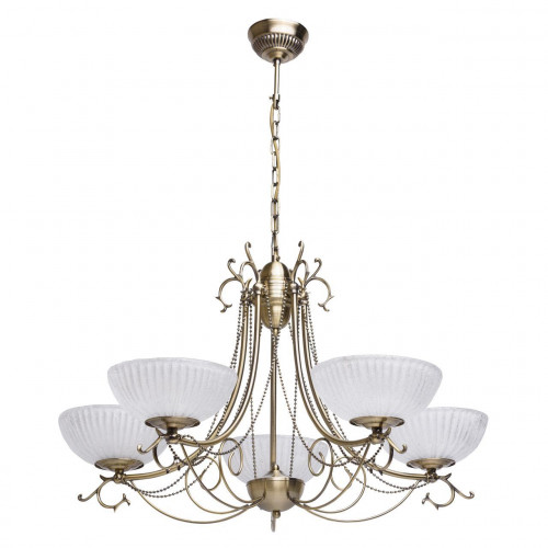 подвесная люстра mw-light фелиция 347017605 белая в Кургане