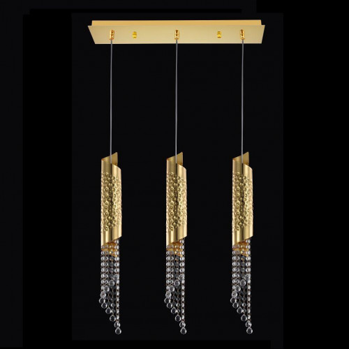 подвесной светильник crystal lux credo l- gold в Кургане