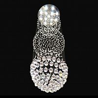 каскадная люстра newport 8113/300 хром в Кургане