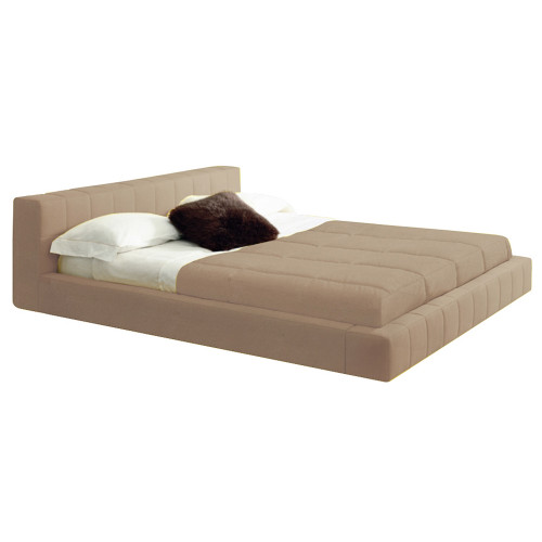 кровать двуспальная 180х200 бежевая squaring basso в Кургане