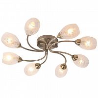 потолочная люстра idlamp carmina 201/8pf-oldbronze в Кургане