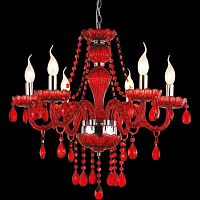 подвесная люстра arte lamp teatro a3964lm-6rd в Кургане