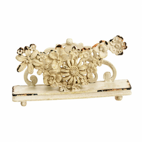 подставка для визиток pewter flower белая в Кургане