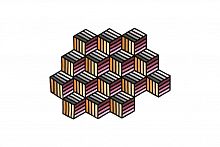 ковер parquet hexagon orange 203x153 от gan в Кургане