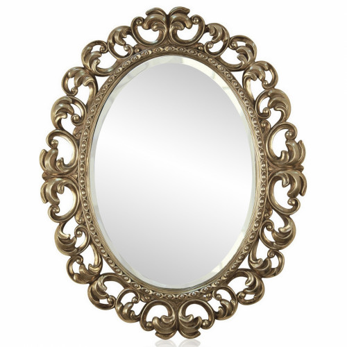 овальное зеркало настенное золото шербур florentine silver/98 в Кургане