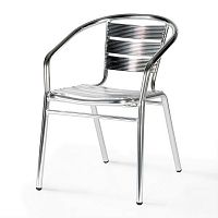 стул алюминевый милан silver metallic в Кургане
