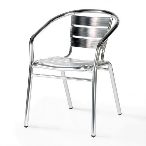 стул алюминевый милан silver metallic в Кургане
