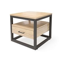 тумба neo loft с 1 ящиком светло-коричневая в Кургане