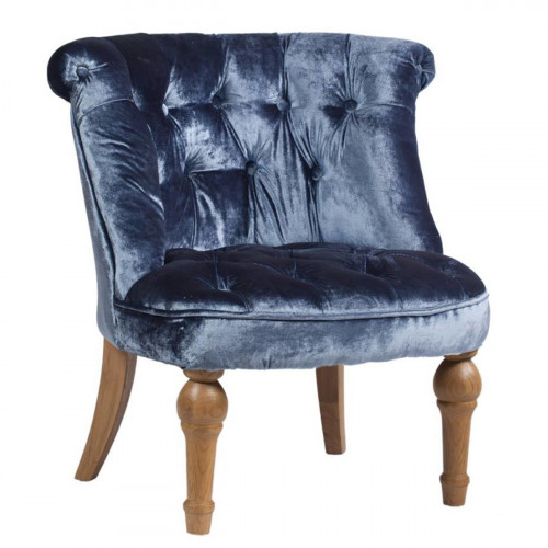 кресло sophie tufted синее в Кургане