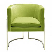 кресло julius chair велюр солнечный лайм в Кургане