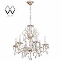подвесная люстра mw-light свеча 301014706 в Кургане