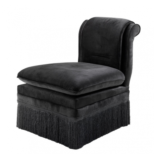 кресло boucheron от eichholtz чёрный в Кургане