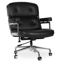 кресло eames style lobby chair черное в Кургане