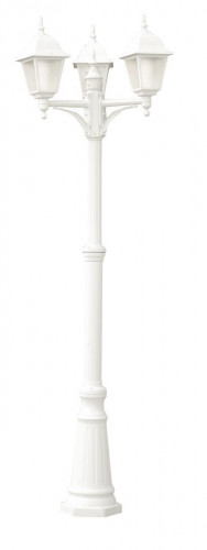 садово-парковый светильник arte lamp bremen a1017pa-3wh в Кургане