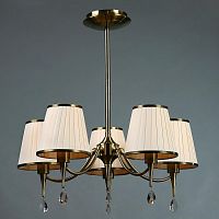 подвесная люстра brizzi alora ma01625ca/005 bronze cream в Кургане